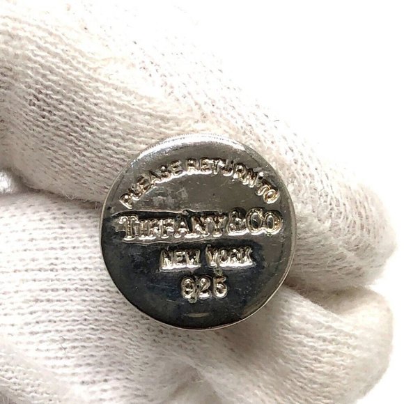 Authentic TIFFANY&Co. accessories/logo Return to Fashion Accessories Pierce SV92 - Picture 5 of 6